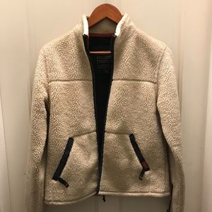 Vintage Abercrobie sherpa coat